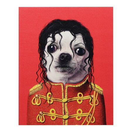 EMPIRE ART DIRECT High Resolution Pets Rock Giclee Printed on Cotton Canvas on Solid Wood Stretcher - Pop GIC-PR006-2016